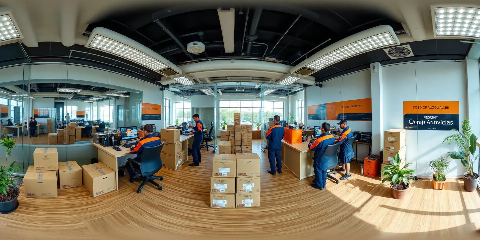 Office — 360° panorama